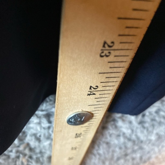 Metro Style Stretch Blazer Women Size20 T Unlined Career Long Slv Polyblend - Picture 6 of 8